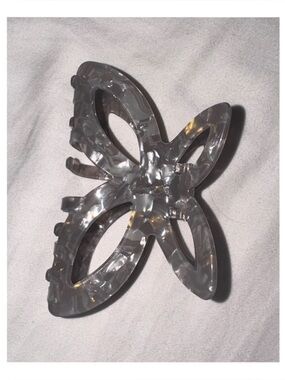 Marble Butterfly Hair Clip